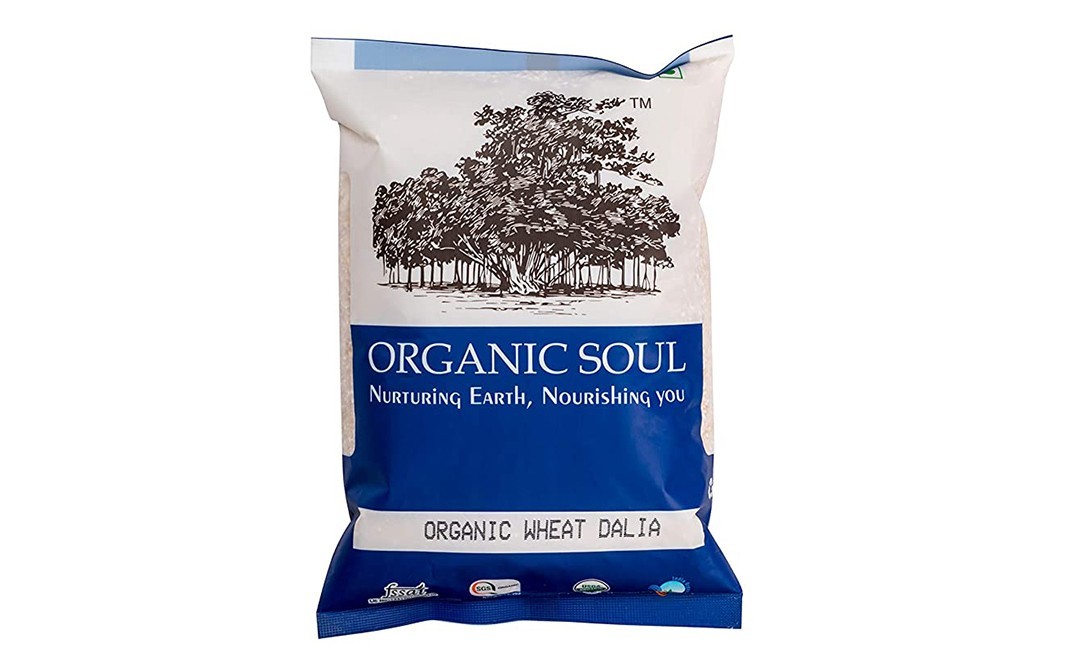 Organic Soul Organic Wheat Dalia    Pack  500 grams
